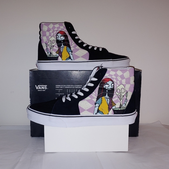 Vans Other - Vans X Disney Nightmare Before Christmas hi top